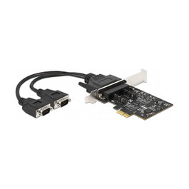 DeLOCK 90048 Tarjeta PCI Express x1 a 2 x Serie RS-422/485 con protección ESD de 15 kV