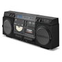 Medion LIFE® P66538 Retro-Boombox Negro