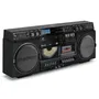 Medion MED4061275229943 Radio FM Ghetto Blaster Vintage DAB+ CD/Casete/USB/MP3 2 x 10 W RMS Negro
