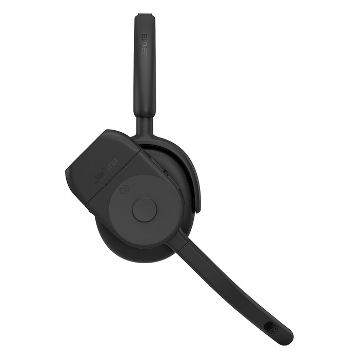 Jabra Perform 75 Auriculares Diadema Bluetooth Inalámbricos con Cancelación de Ruido NC para Oficina, Micrófono Boom, IP65, 20 Horas Batería, Negro