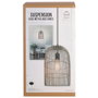 Home Deco Light Lámpara Colgante Jaula Champán Decoración Hogar Moderna 20 cm