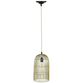 Home Deco Light Lámpara Colgante Jaula Champán Decoración Hogar Moderna 20 cm