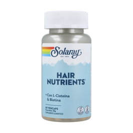 Solaray Hair Nutrients 60 Cápsulas Vegetales