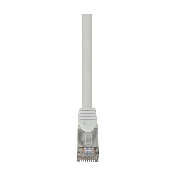 LogiLink Cable de red Cat.6 F/UTp 0,25m Gris EconLine