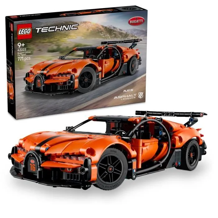 LEGO Technic Bugatti Chiron Pur Sport Hypercar 42222 LEGO Technic Bugatti Chiron Pur Sport Hypercar 42222