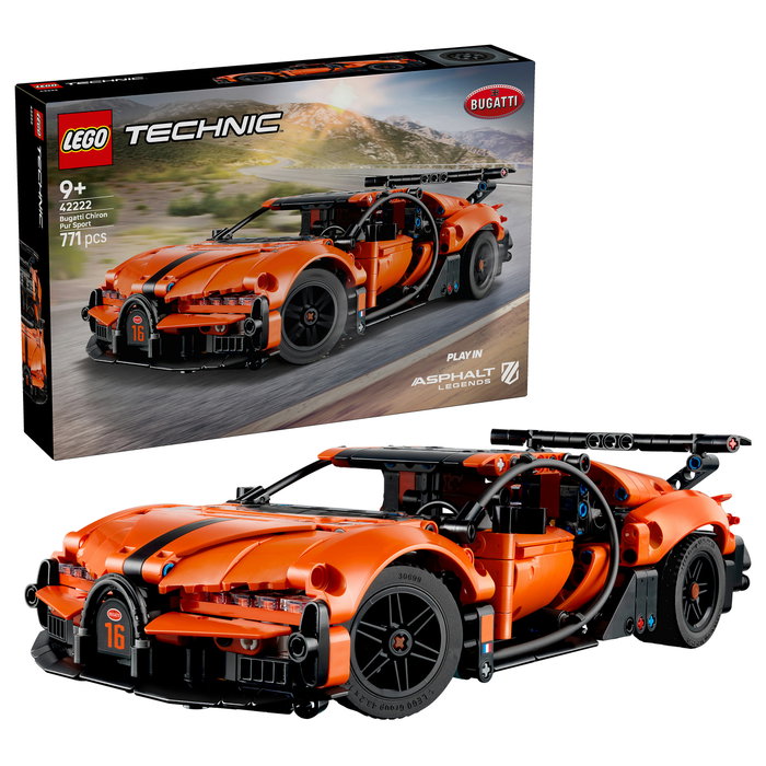 LEGO Technic Bugatti Chiron Pur Sport Hypercar 42222 LEGO Technic Bugatti Chiron Pur Sport Hypercar 42222