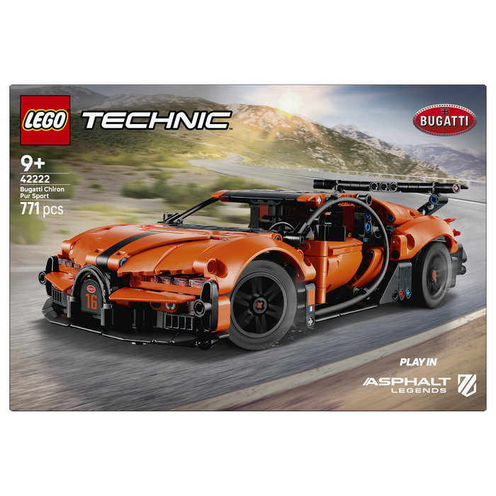 LEGO Technic Bugatti Chiron Pur Sport Hypercar 42222 LEGO Technic Bugatti Chiron Pur Sport Hypercar 42222