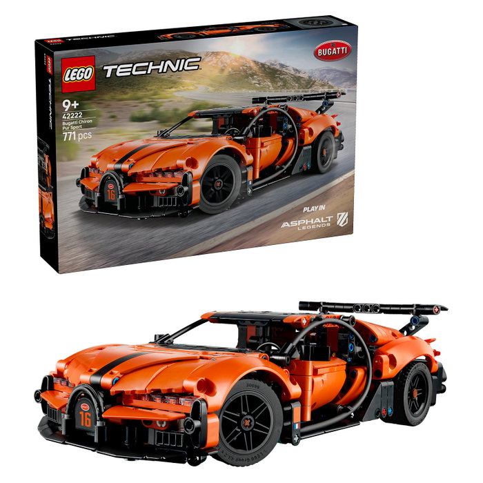 LEGO Technic Bugatti Chiron Pur Sport Hypercar 42222 LEGO Technic Bugatti Chiron Pur Sport Hypercar 42222