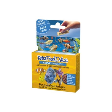 Tetra Fresh Delica Artemia Salina Alimento en Gel Nutritivo para Peces de Acuario Tetra Fresh Delica Artemia Salina Alimento en Gel Nutritivo para Peces de Acuario