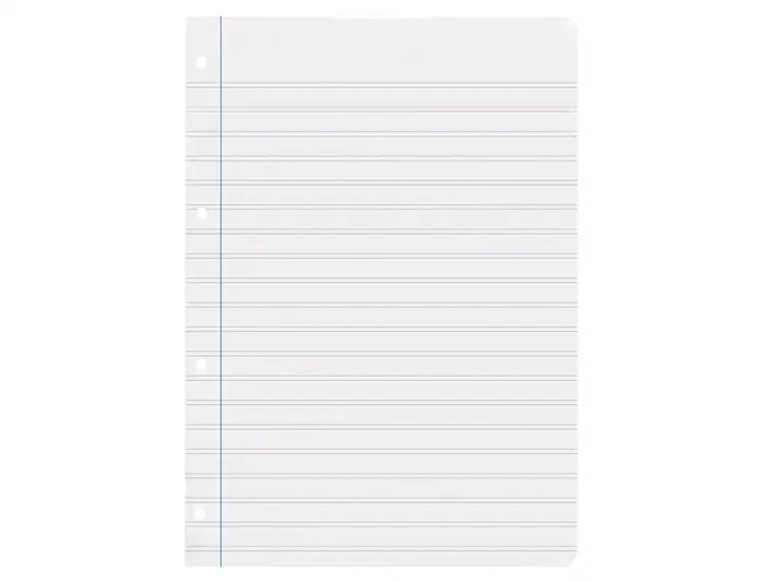 Liderpapel Recambio A4 100 Hojas 75gr Pauta 5 2.5mm Con Margen 4 Taladros