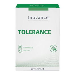 INOVANCE Tolerance 90 Comp. Complemento Alimenticio para el Mantenimiento Digestivo con Glutamina, Zinc y Vitamina D