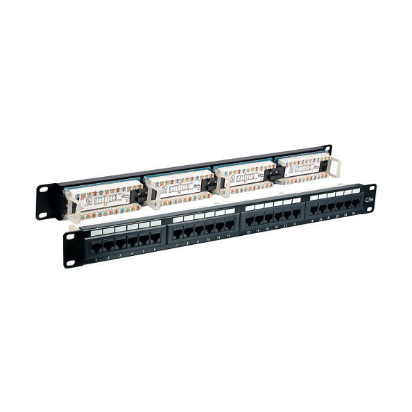EFB Elektronik Patchpanel UTP 24xRJ45 Cat.6 1U Negro EFB Elektronik Patchpanel UTP 24xRJ45 Cat.6 1U Negro