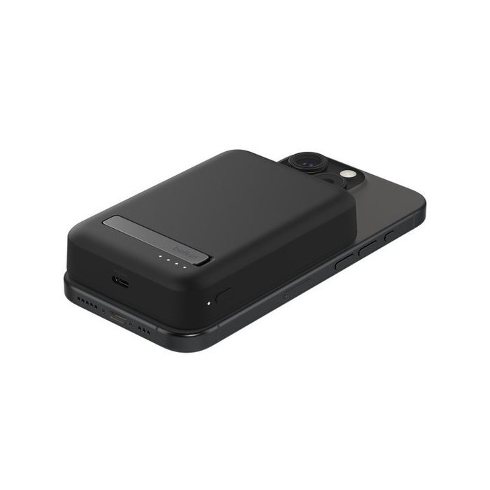 Belkin BPD008BTBK Base de Carga Inalámbrica Magnética 8K con Qi2 de 15W Belkin BPD008BTBK Base de Carga Inalámbrica Magnética 8K con Qi2 de 15W