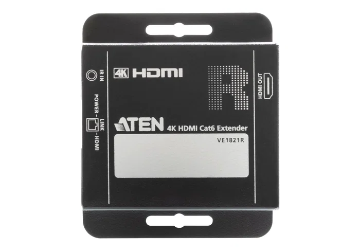 Aten VE1821-AT-G Extensor HDMI 4K sobre Cat 6/5e Negro Aten VE1821-AT-G Extensor HDMI 4K sobre Cat 6/5e Negro