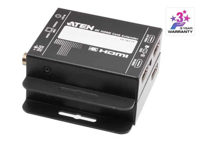 Aten VE1821-AT-G Extensor HDMI 4K sobre Cat 6/5e Negro Aten VE1821-AT-G Extensor HDMI 4K sobre Cat 6/5e Negro