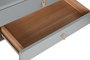 DKD Home Decor Mueble TV Urban Gris MDF y PU 140 x 55 x 40 cm