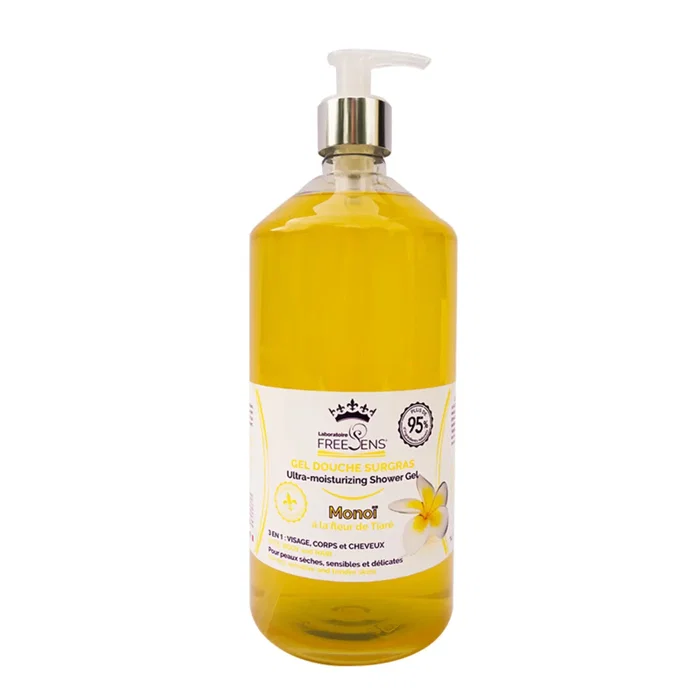 Laboratoire Freesens Gel de ducha & champú 2 en 1 Monoi 1000 ml Laboratoire Freesens Gel de ducha & champú 2 en 1 Monoi 1000 ml