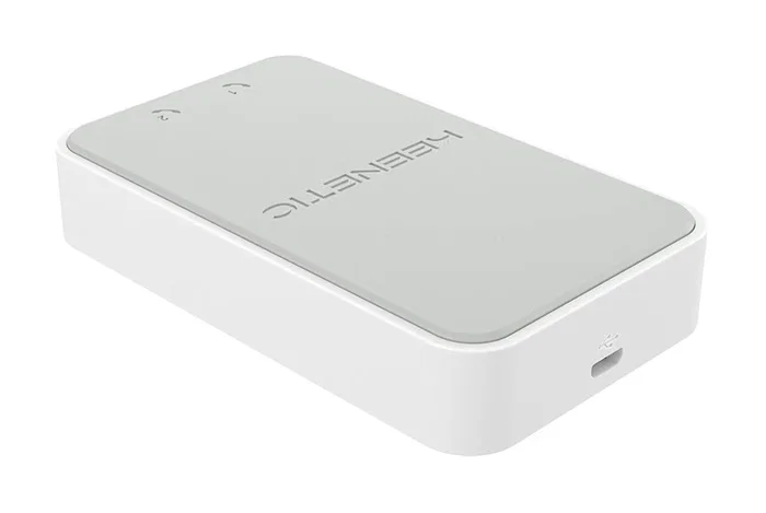 Keenetic Linear KN-3110 - Adaptador USB para telefonía analógica VoIP, 2 puertos RJ-11 FXS, compatible con routers Keenetic, función Micro PBX, color Blanco/Gris Keenetic Linear KN-3110 - Adaptador USB para telefonía analógica VoIP, 2 puertos RJ-11 FXS, compatible con routers Keenetic, función Micro PBX, color Blanco/Gris