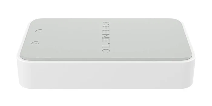 Keenetic Linear KN-3110 - Adaptador USB para telefonía analógica VoIP, 2 puertos RJ-11 FXS, compatible con routers Keenetic, función Micro PBX, color Blanco/Gris Keenetic Linear KN-3110 - Adaptador USB para telefonía analógica VoIP, 2 puertos RJ-11 FXS, compatible con routers Keenetic, función Micro PBX, color Blanco/Gris