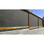 Faura Malla de ocultación antracita 230 g/m² 1,5 x 5 m