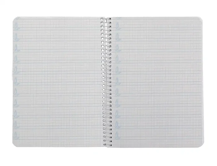 Liderpapel Cuaderno Espiral A5 Tapa Dura 80 Hojas 90gr Cuadro Pautado 4mm Color Amarillo
