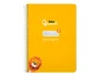 Liderpapel Cuaderno Espiral A5 Tapa Dura 80 Hojas 90gr Cuadro Pautado 4mm Color Amarillo