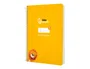 Liderpapel Cuaderno Espiral A5 Tapa Dura 80 Hojas 90gr Cuadro Pautado 4mm Color Amarillo