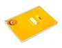 Liderpapel Cuaderno Espiral A5 Tapa Dura 80 Hojas 90gr Cuadro Pautado 4mm Color Amarillo