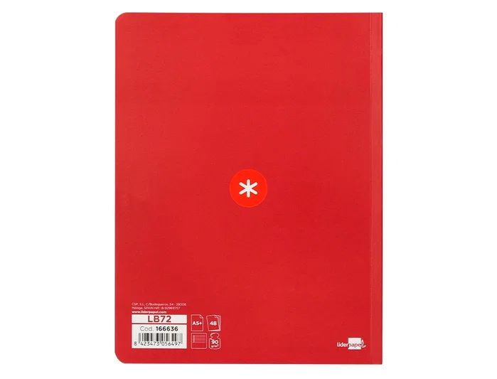 Antartik Libreta A5+ Plus Cosida 48 Hojas 90g Rayado Horizontal con Margen Colores Surtidos Antartik Libreta A5+ Plus Cosida 48 Hojas 90g Rayado Horizontal con Margen Colores Surtidos