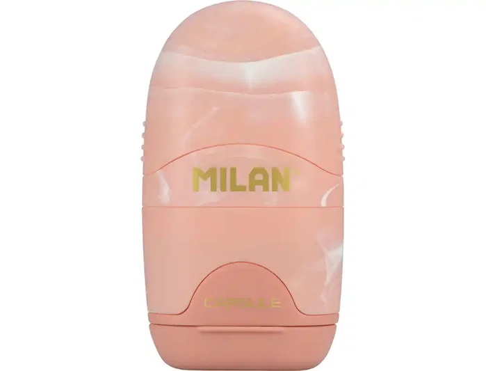 Milan Serie Lava Set de Escritura Rosa con Bolígrafo P1, Portaminas PL1 y Afilaborra Capsule