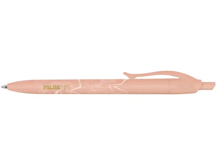 Milan Serie Lava Set de Escritura Rosa con Bolígrafo P1, Portaminas PL1 y Afilaborra Capsule