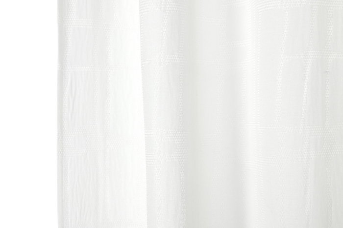 DKD Home Decor Cortina Niza Crudo Poliester Jaquard 260 x 140 cm (2 Unidades)