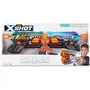 Zuru XSHOT Skins Griefer 2PK Blasters - Pack de 2 blasters de cañón giratorio con tiro de 27 metros y 24 dardos