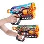 Zuru XSHOT Skins Griefer 2PK Blasters - Pack de 2 blasters de cañón giratorio con tiro de 27 metros y 24 dardos