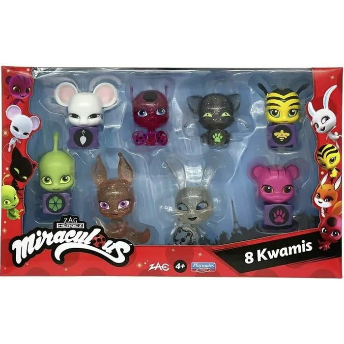 Miraculous Pack de 8 Kwamis Colección de Minifiguras P50532 Miraculous Pack de 8 Kwamis Colección de Minifiguras P50532