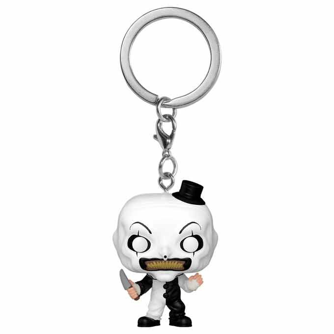 FUNKO Llavero Pocket POP Terrifier Art the Clown FUNKO Llavero Pocket POP Terrifier Art the Clown