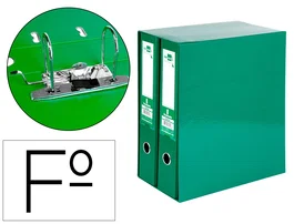 Liderpapel Módulo 2 Archivador Folio 75mm Verde
