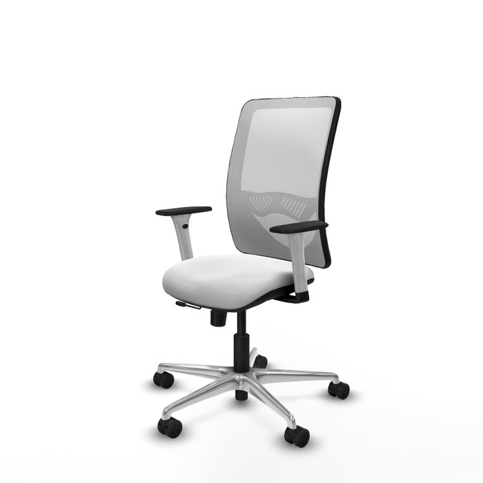 PIQUERAS Y CRESPO Silla de oficina Zulema con mecanismo Sincro/Traslack en Blanco PIQUERAS Y CRESPO Silla de oficina Zulema con mecanismo Sincro/Traslack en Blanco