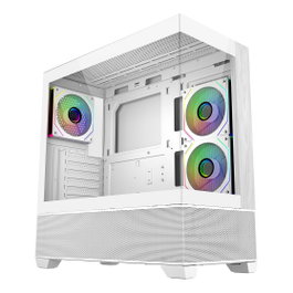 Cooler Master Elite 690 Wood Blanco