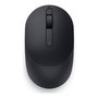 Dell Silent Mouse MS355 - Ratón Inalámbrico Silencioso para Diestros y Zurdos, 4020 PPP, 3 Botones, Bluetooth 5.1 LE y Receptor USB 2.4 GHz, Color Negro