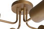 DKD Home Decor Lámpara de Techo Moderna Dorada Metal 4 Focos 67 x 20 x 67 cm
