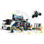 LEGO 60418 Laboratorio Criminología Móvil Policía City - Camión 2 Niveles, Moto Quad y 5 Minifiguras | +7 Años