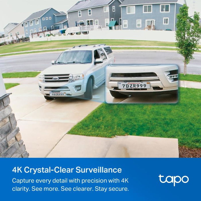TP-Link Tapo C460 KIT Cámara de Seguridad 4K con Panel Solar