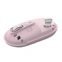 Trust Seron Slim Multi Ratón Óptico Inalámbrico RF + Bluetooth Ambidextro 3200 DPI Rosa - Para Oficina, Windows, macOS, Android, iOS