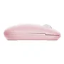 Trust Seron Slim Multi Ratón Óptico Inalámbrico RF + Bluetooth Ambidextro 3200 DPI Rosa - Para Oficina, Windows, macOS, Android, iOS