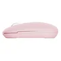 Trust Seron Slim Multi Ratón Óptico Inalámbrico RF + Bluetooth Ambidextro 3200 DPI Rosa - Para Oficina, Windows, macOS, Android, iOS