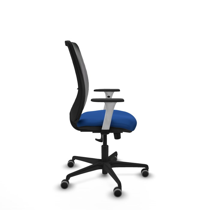 PIQUERAS Y CRESPO Silla de oficina Zulema con mecanismo Sincro, Azul y Negro PIQUERAS Y CRESPO Silla de oficina Zulema con mecanismo Sincro, Azul y Negro
