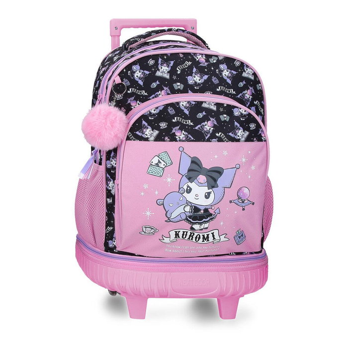JOUMMA BAGS Trolley compacto Telling Kuromi Hello Kitty extraíble 43cm JOUMMA BAGS Trolley compacto Telling Kuromi Hello Kitty extraíble 43cm