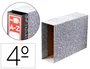 Liderpapel Classic Red Archivador Cuarto Apaisado Gris