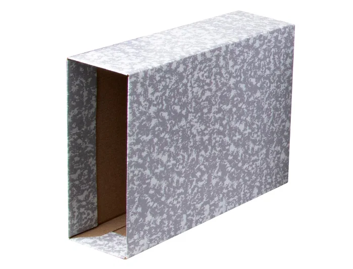 Liderpapel Classic Red Archivador Cuarto Apaisado Gris